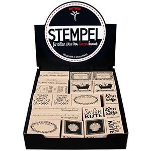 Rayher 9 stempelset met 2 stempelmotieven - 1 stempel - 1 stuk - 19 stempels - in totaal 29065000