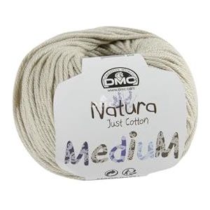 DMC - Natura Medium, brei- en haakgaren, 100% katoen, ideaal voor kleding, 50 g, 75 m, 27 kleuren