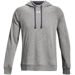 Under Armour Rival fleece hoodie voor heren, technisch blauw (432)/onyx wit, maat L