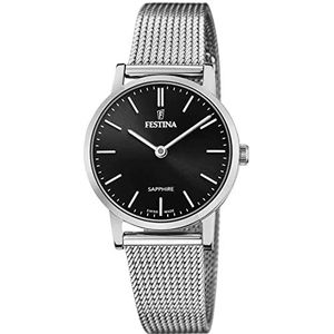 Festina Swiss Made F20015/3, Metaal zilver, armband