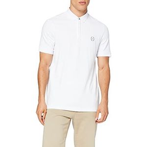 Armani Exchange Everyday poloshirt voor heren, Wit.