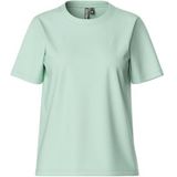 Pcria Ss Solid Tee Noos Bc, Dusty Aqua, M, Dusty Aqua, M
