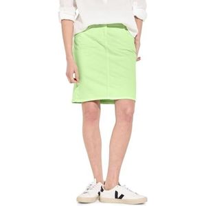 Cecil B361453 Jeansrok voor dames, Matcha Lime