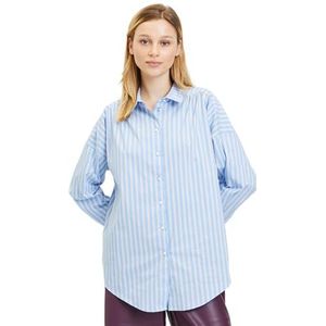 Tamaris T-shirt Baystep pour femme, Della Robbia Blue Striped, 40 EU