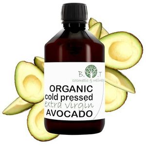 Avocado Bio Oil koudgeperst, ecologische massageolie, lichaam, haar, gezicht, serum voor droog en beschadigd haar, 1000 ml