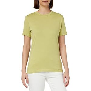 G-STAR RAW Puff Logo Slim T-shirt Dames Tops, Groen (Leek Green D22761-336-d613)