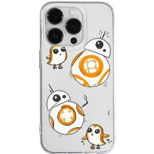 ERT GROUP Coque de téléphone Portable pour Apple Iphone 14 Pro Original et sous Licence Officielle Star Wars Motif BB 8 010 Parfaitement adapté à la Forme du téléphone Portable, partiel imprimé