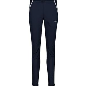 CMP Lange damesbroek met reflecterende details, zwart blauw, 54