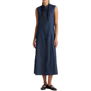 United Colors of Benetton Vestito 44kcdv0bh damesjurk, Blauw, S