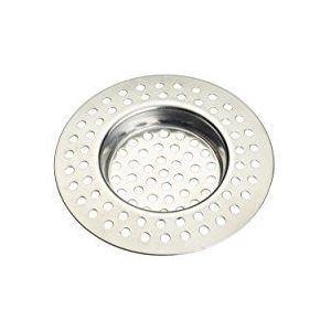 KitchenCraft spoelbakstop, filterend roestvrij staal, 7,5 cm