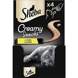 SHEBA Zak kippencrème snacks 11 x 4 x 12 g