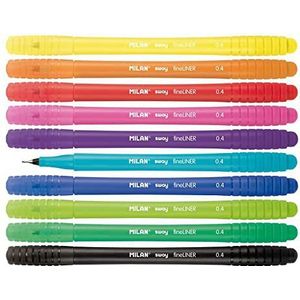 MILAN Sway Fineliner 6140410 Marker, 10 stuks