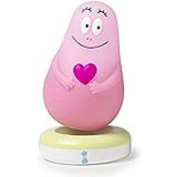 Pabobo - Lumilove Barbapapa - nachtlampje voor baby's en kinderen - inductielader - roze
