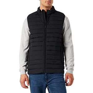 JACK & JONES Jjerecycle Noos Steppweste heren vest zonder mouwen, zwart, L, zwart.