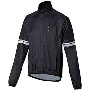 BBB Cycling StormShield 2.0 Fietsjack voor volwassenen, uniseks, winddicht, waterdicht, voor heren en dames, herfst en winter, urban mountainbike, zwart.