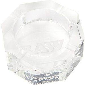 Unbekannt RAW Crystal Glass Asbak van kristal, transparant, maat M