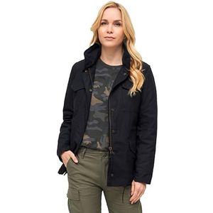 Brandit Standaard damesjas M65 parka voor dames (1 stuk), zwart.