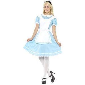 Smiffys Wonder Princess Kostuum, Blauw, M - UK Maat 12-14