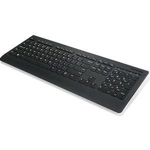 Lenovo 4X30H56854 RF-toetsenbord, draadloos, QWERTZ Duits, zwart