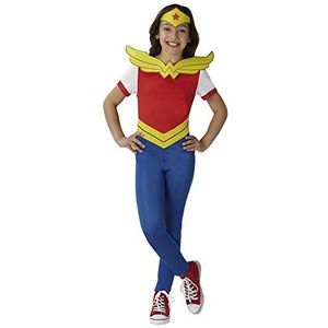 Rubie's - Officieel kostuum - Wonder Woman - klassiek kostuum Wonder Woman Superhero, meisjes, maat M - I-630029M