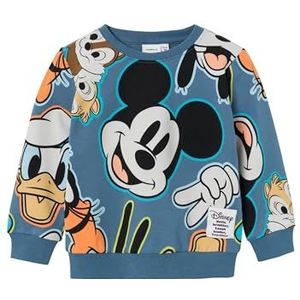 NAME IT Disney Mickey Mouse sweatshirt voor jongens, Bluefin