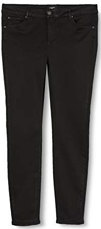 VERO MODA Mid Waist Skinny Jeans VMLUX Stay Black