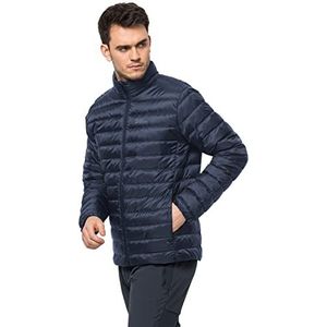 Jack Wolfskin pack & go down heren jas, Nacht Blauw