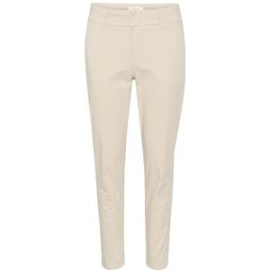 Part Two Women's Trousers Slim Fit Cropped Length High-Waisted Regular Waistband Femme, French Oak, 40