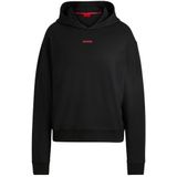 HUGO Loungew hoodie voor dames, Zwart 1