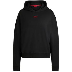HUGO Loungew hoodie voor dames, Zwart 1