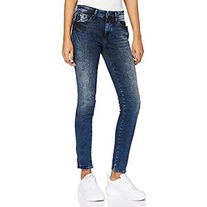 Mavi Adriana skinny jeans voor dames, met ritssluiting, blauw (Ink Blue Glam 27389), 25W/32L, Blauw (Ink Blue Glam 27389)