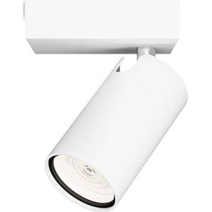 Philips Idris Spot - Plafondspot - Spatwaterdicht IP44 - Wit - 5W - Badkamerlamp - Eén lichtpunt - Alleen geschikt voor LED-spots