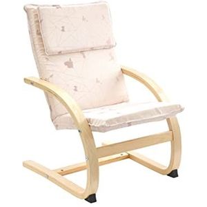 Disney Kinderstoelen van gebogen hout/natuurlijk berkenfineer - lichtroze - maat S