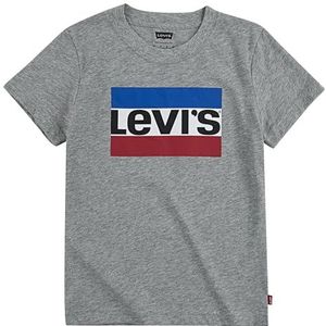 Levi's Lvb Sportswear Logo Tee T-shirt voor jongens, Grijze Heather