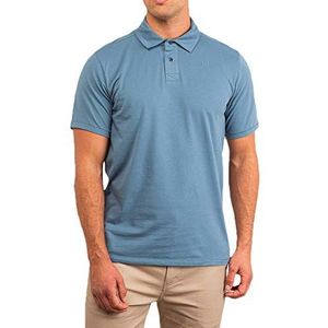 Hurley M Dri-Fit Harvey Solid Polo S/S T-shirt heren, Ozone Blue, S