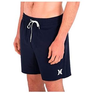 Hurley O&O heren zwemshort Solid Volley 43 cm, Obsidiaan