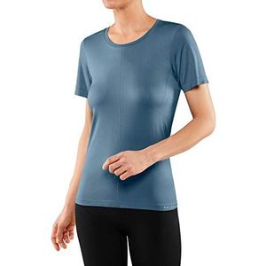 FALKE Dames T-shirt met ronde hals, Horizon Blauw