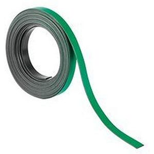 Nobo Magneetband, 5 mm x 2 m, groen, 1901107