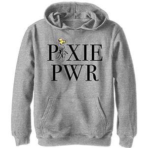 Disney Pixie Power Sparkle Sweatshirt met capuchon, uniseks, kinderen, jongens, Sportlich Heather