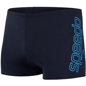 Speedo Zwembroek voor heren met Boom Logo, Navy/Bondi Blauw