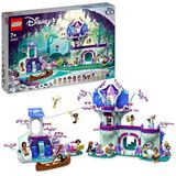 LEGO Disney 43215 De betoverde boomhut, met 13 minipoppen, waaronder prinses Jasmine en Elsa
