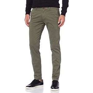 Roy Robson Scott-Slim Fit Stretch katoenen herenbroek, Groen (Medium Green A310)