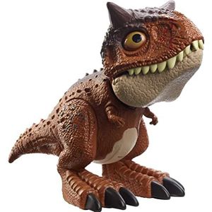 Jurassic World: Kamp Krijtastisch, Baby Carnotaurus Toro Dinosaurus actiefiguur, kinderspeelgoed, HBY85