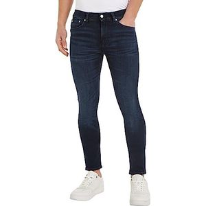 Calvin Klein Jeans Super skinny herenbroek, Donkere Denim