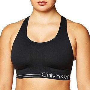 Calvin Klein Sportbeha voor dames, zwart.