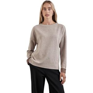 Street One A322118 T-shirt gemengd dames, Rich Mocha Mel.