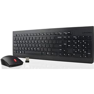 LENOVO Essential Wireless Keyboard and Mouse Combo Frans (189)