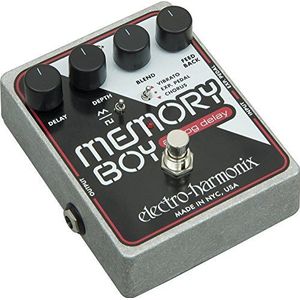 Electro Harmonix Memory Boy Pedaal voor elektrische gitaar, zilverkleurig
