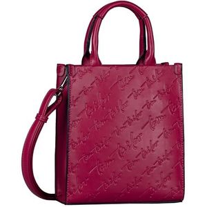 TOM TAILOR Bags Denice Schoudertas met ritssluiting voor dames, rood, klein, rood, modern, rood, modern, Rood, Modern