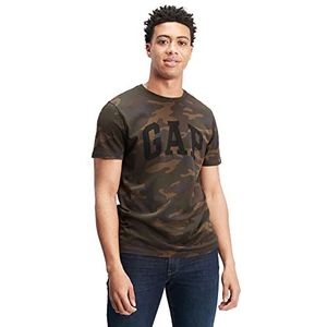 Gap T-shirt avec Arc Camouflage SS Allover Homme, Imprimé camouflage, XL